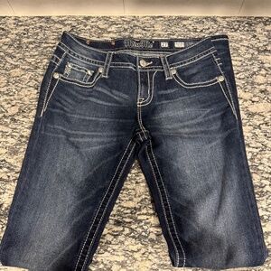 Miss Me Boot Cut Low Rise Jeans